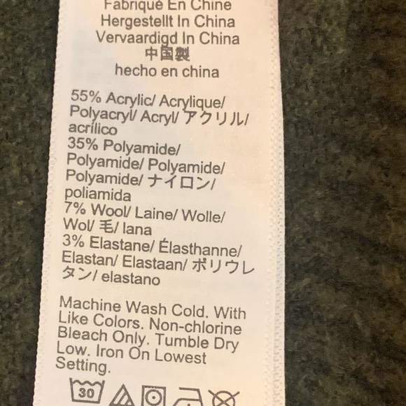 J.Crew three stripe sweater. Women’s Small Cream, Tan, Green. Super Soft - Picture 4 of 8